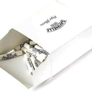 Savinelli Charcoal Filters 6mm - 35 Count - Ideal for Pipe Smokers - Enhances Flavor - Premium Quality