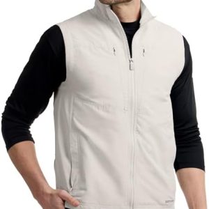 SCOTTeVEST LightEST Vest for Men - Lightweight Water Repellent with 16 Hidden Pockets - Ideal for Travel and Outdoor Adv